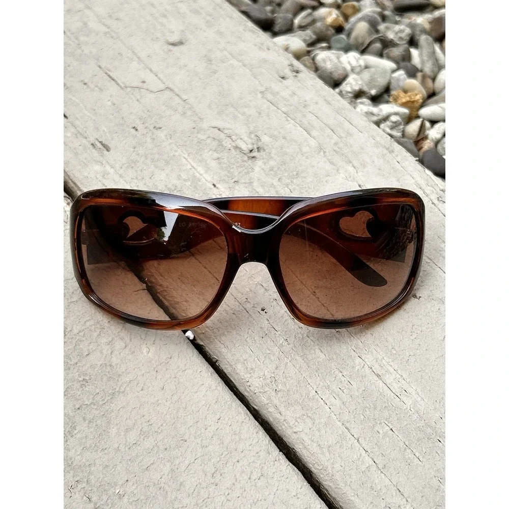 Jennifer Lopez Sunglasses Oversized Tortoise Shell Brown Gradient